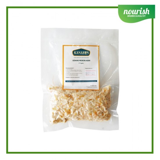 KANASIN Udang Rebon Asin / TANPA PENGAWET 100 gram