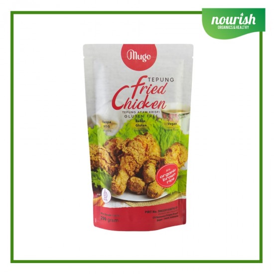 Mugo Tepung Bumbu Ayam Goreng Fried Chicken Gluten Free NON MSG 250 gr