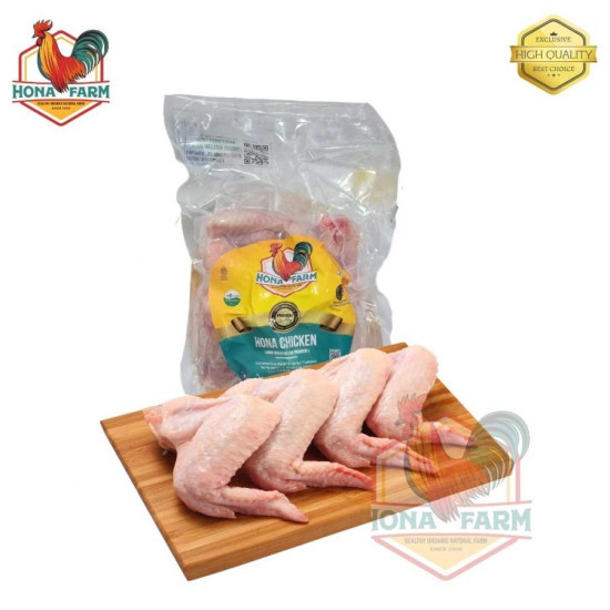 Hona Farm Sayap Ayam Organik Probiotik (500gr)