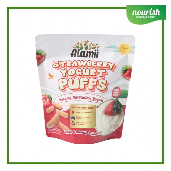 Alamii Strawberry Yogurt Puffs 25gr