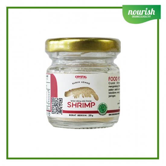 Crystal Of The Sea, Anchovy Powder/ Bubuk Ikan Teri MPASI 20g - SHRIMP/UDANG