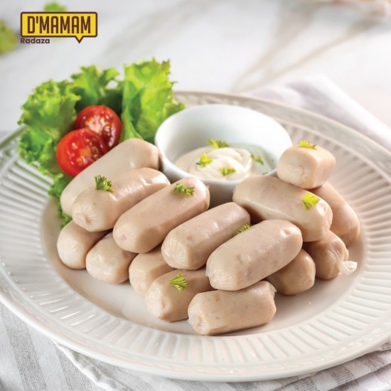 D'MAMAM Chicken Sausage Original/Sosis ayam/NO MSG/GLUTEN FREE 250gram