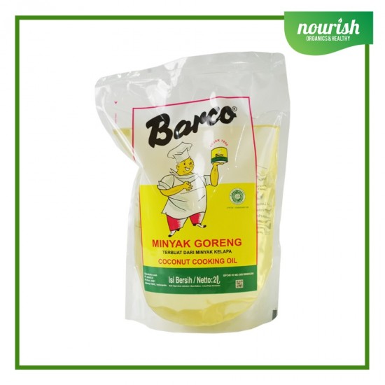 BARCO Minyak Goreng Kelapa / Coconut Cooking Oil - 2L POUCH