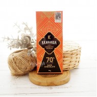 Krakakoa, Arenga 70% Dark Chocolate 50gr (No White Sugar Chocolate)