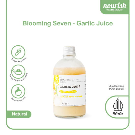 Blooming Seven Jus Bawang Putih Tunggal Jahe Lemon Madu - 250ML