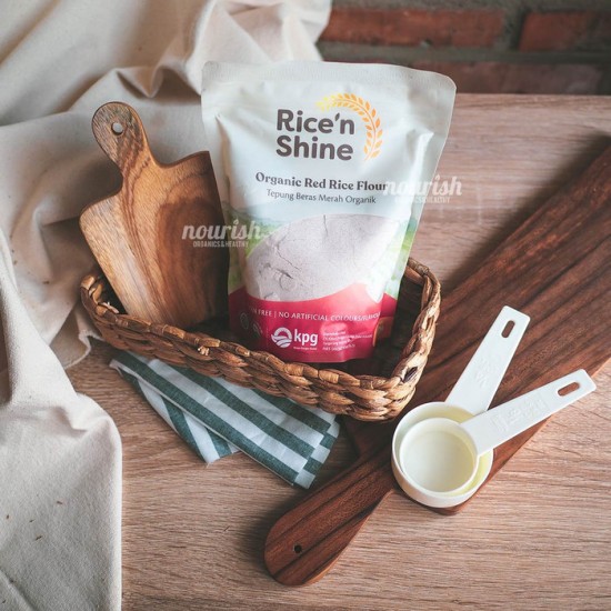Rice n Shine Organic Red Rice Flour (Tepung Beras Merah Organik)