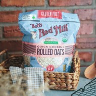 Bob's Red Mill, Gluten Free Organic Quick Cooking Rolled Oats 794g