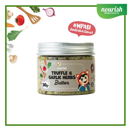 Nourish Butter Grass Fed MPASI / BB Booster / Lemak Baik - TRUFFLE BUTTER