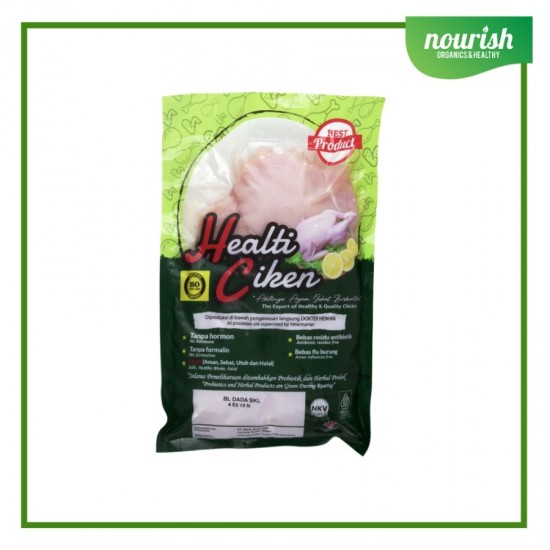 Healti Ciken Ayam Probiotik Boneless Fillet Dada Halal 900-1000gr