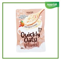 Quickly Oats! Minis! Instant Oatmeal Chili Spicy Chicken NO MSG 55gr