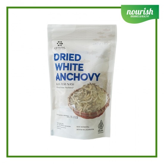 Crystal Of The Sea Dried Anchovy / Ikan Teri Kering MPASI 80g - WHITE ANCHOVY