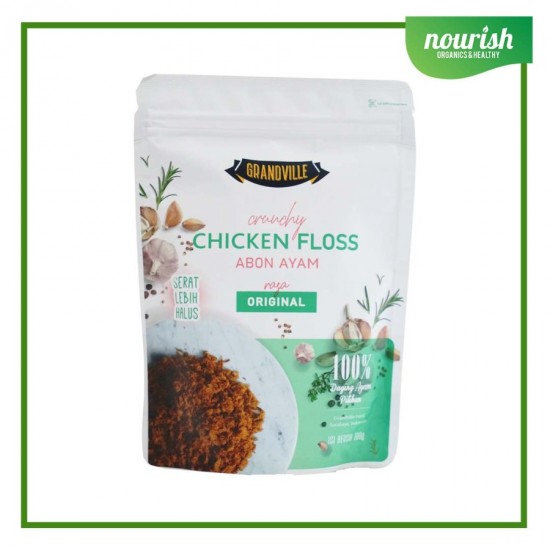 Grandville Crunchy Chicken Floss Abon Ayam Rasa Original 100g