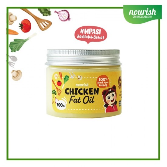 Nourish Chicken Fat Oil / Beef Fat Oil / Coconut Oil / BB Booster - CHICKEN FAT OIL