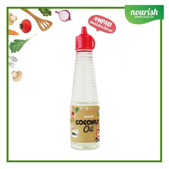 Nourish Chicken Fat Oil / Beef Fat Oil / Coconut Oil / BB Booster - COCONUTOIL135ML