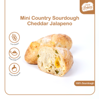 Country Cheddar & Jalapeno - 100% Sourdough Country Bread Long Fermentation 300gr