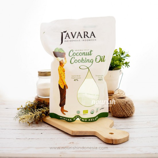 Javara, Minyak Goreng Kelapa Organik (Coconut Oil) 900ml