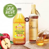 Bragg Apple Cider Vinegar 946 ml + Madu Uray 640 ml