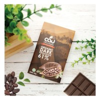 Cau Chocolate, Organic Dark Chocolate 61% 50gr