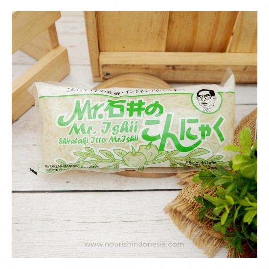 Shirataki Noodle Mr Ishii | Mie Shirataki 200g