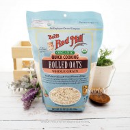 Bob's Red Mill, Organic, Quick Cooking Rolled Oats (454 g)