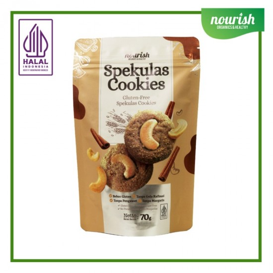 Spekulas Cookies - Gluten Free Cookies 70gr