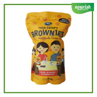 ABE FOOD Thins Crispy Brownies 60g - ROCKY CHOCOLATE
