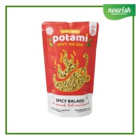 Potami Mie Remes Bayam Hot Spicy 65gr