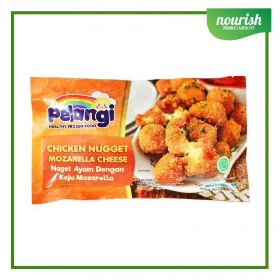 Pelangi Chicken Nugget Mozarella Cheese Non GMO, HALAL, BPOM 250gr Pelangi Chicken Nugget Mozarella Cheese Non GMO, HALAL, BPOM 250gr