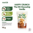 Nourish Happy Crunch The OG Chocochip 70 gr - Cookies Sehat Tanpa Telur Tanpa Susu