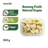 Bawang Putih Natural - KUPAS - 250 Gram