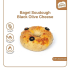 Bagel Olive & Triple Cheese - 100% Sourdough Bagel Olive & Keju Long Fermentation 100gr