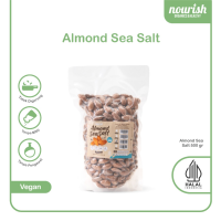 Almond Sea Salt - Almond Panggang Asin dengan Sea Salt 500 gr