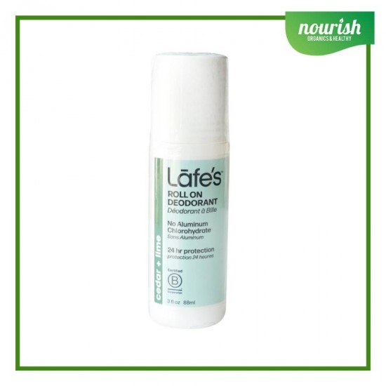 Lafes Deodorant Roll On Fresh (Cedar & Aloe) 88ml