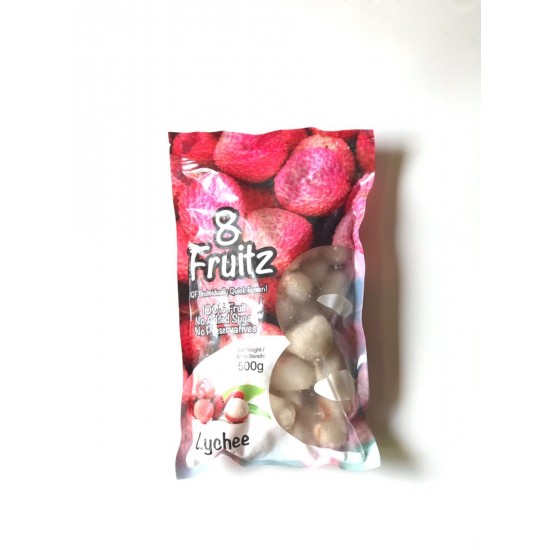 8 Fruitz IQF Lychee Frozen 500 gr