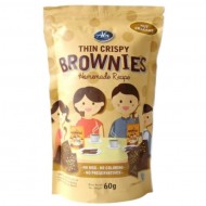 ABE FOOD Thins Crispy Brownies 60g - NUT CRACKER