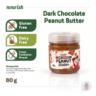 Nourish Dark Chocolate Peanut Butter - 80 gram
