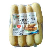 COCKTAIL Big Farm Spinach and Cheese Sausage Sosis NO MSG 8pcs 285g